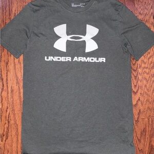 Under Armour Men's Dark Gray Short Sleeve Tee